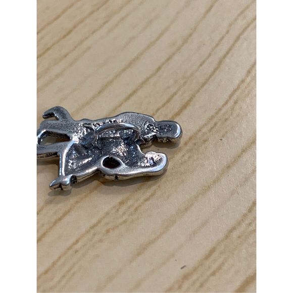 Square Dancing Couple Sterling Silver Jewelry Charm #western #dance - Picture 4 of 5
